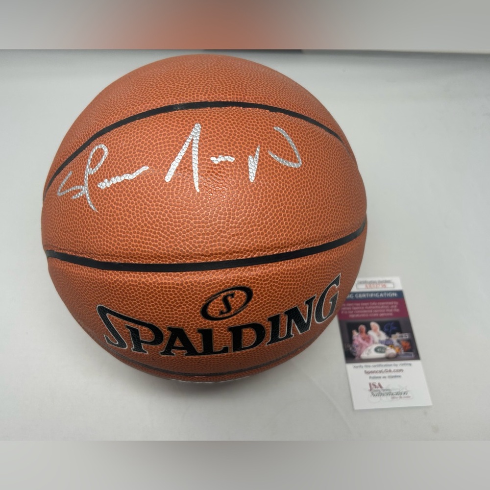 Shawn Kemp signed NBA Basketball Seattle SuperSonics‎ JSA COA